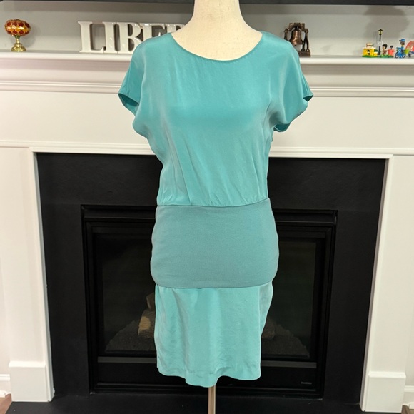 3.1 Phillip Lim 100% Silk Drop Waist Dress Aqua Blue, Size 4 - aseduan.cl 3.1 Phillip Lim 100% Silk Drop Waist Dress Aqua Blue, Size 4 - aseduan.cl